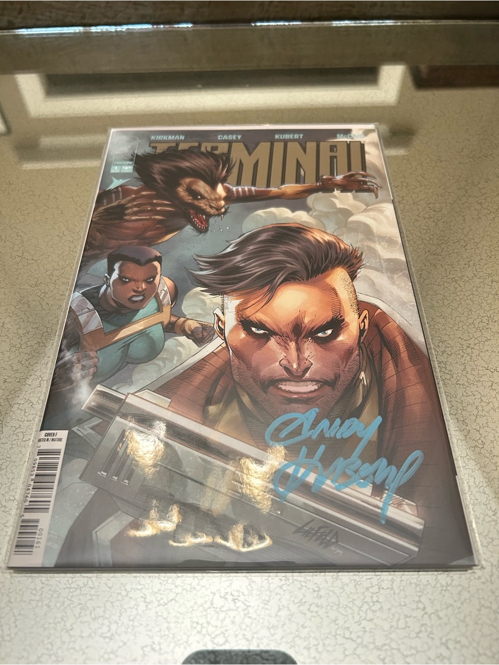 Image comics Terminal 1 variant cover
